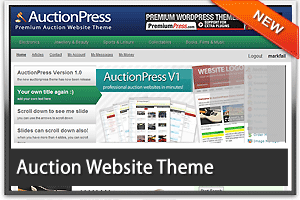 Wordpress Auction Theme