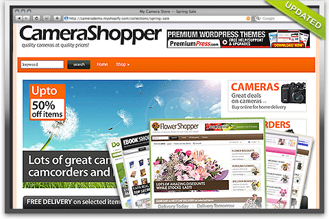 wordpress shopping theme