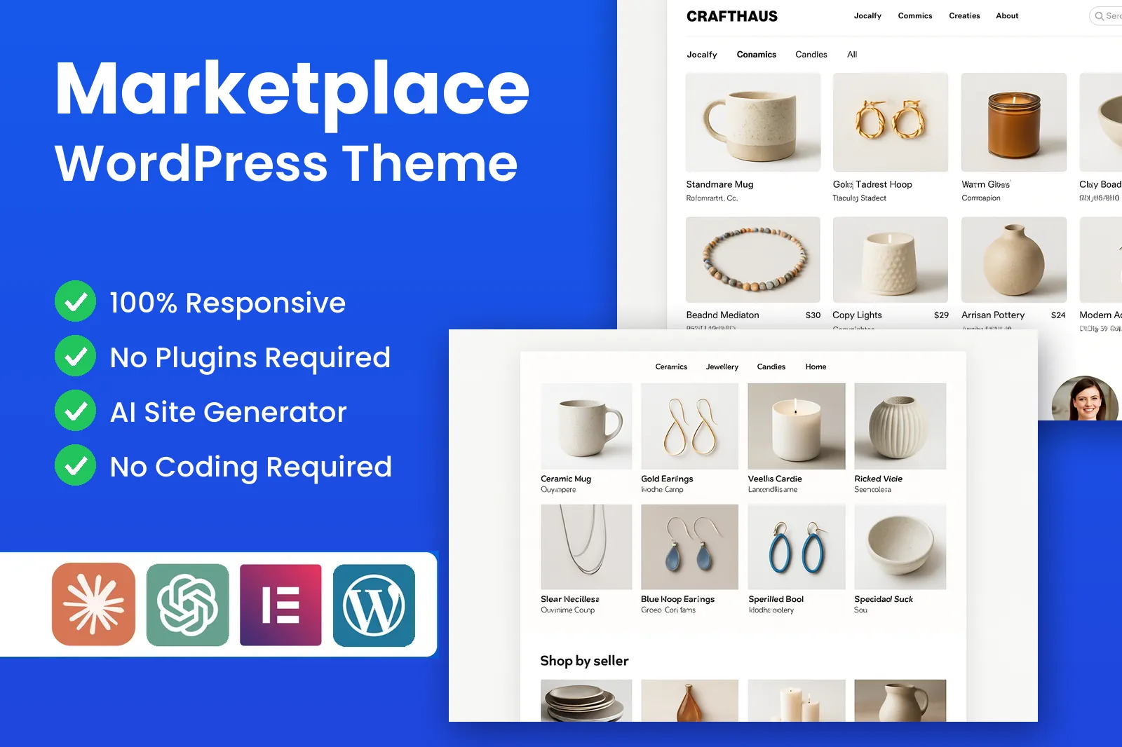 WordPress Marketplace Theme screenshot