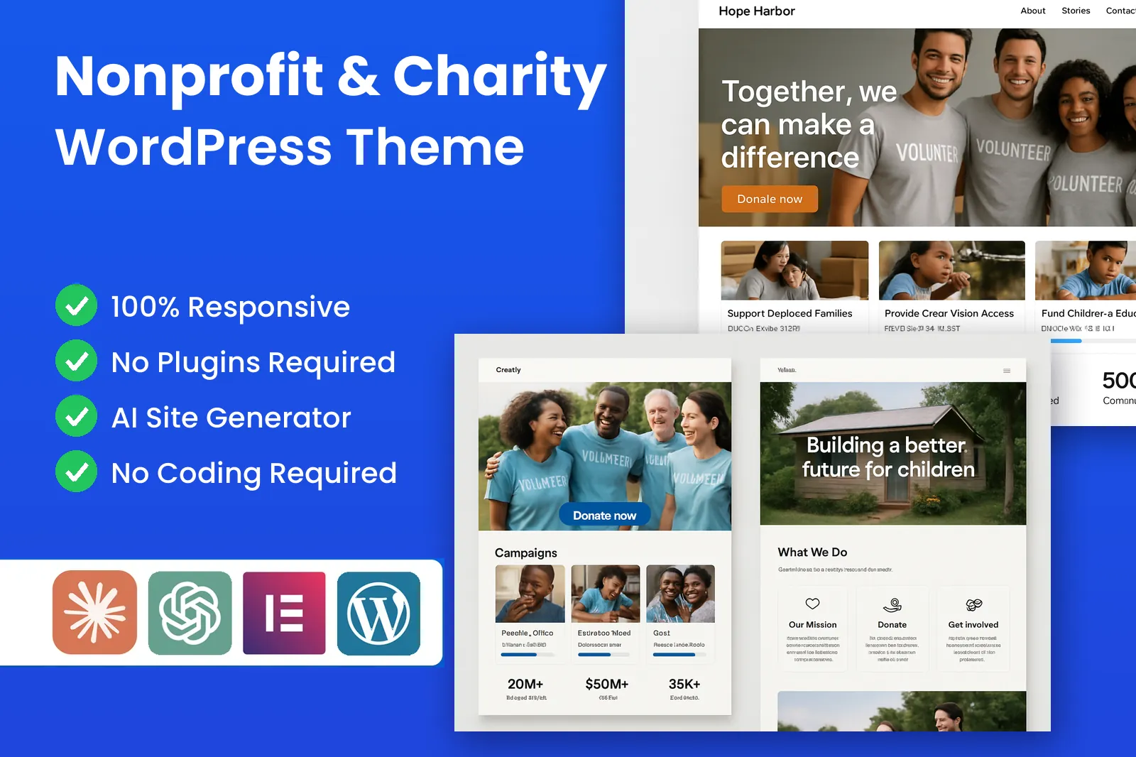 WordPress Nonprofit Theme screenshot