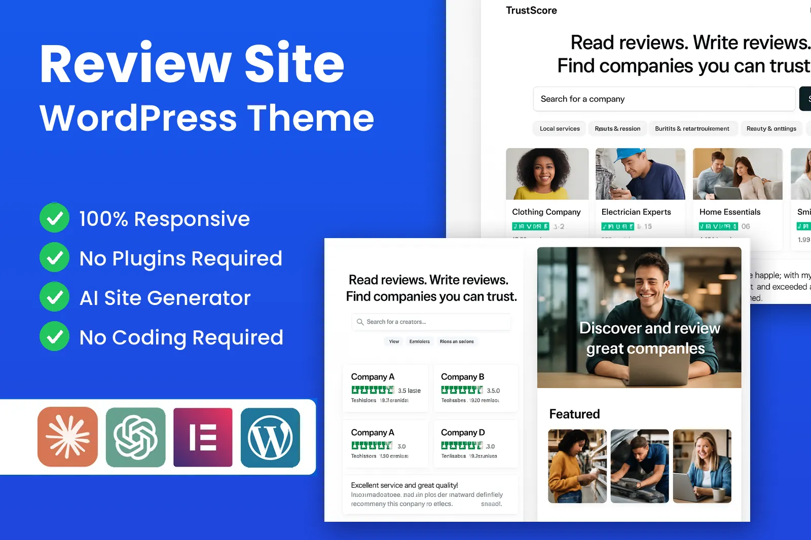 WordPress Review Theme screenshot