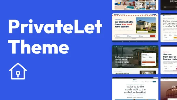 WordPress Vacation Rental Theme preview