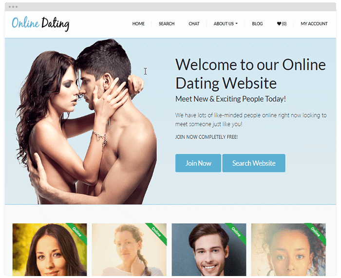 Dating Theme 5 demo