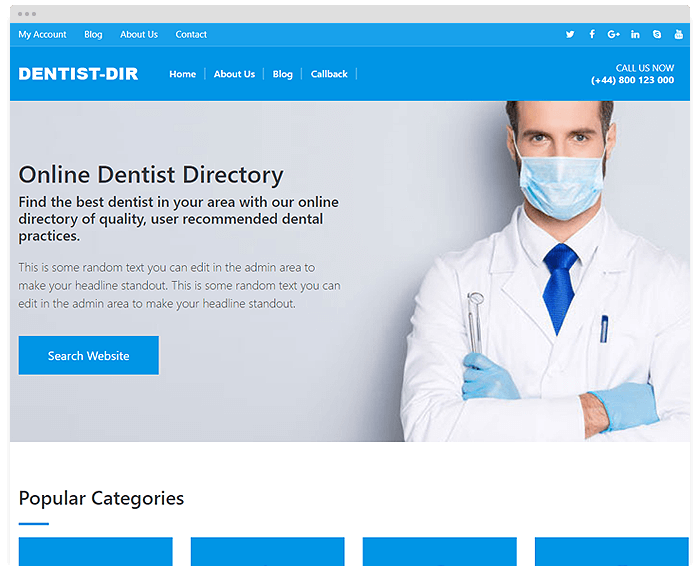 Dentist Directory demo