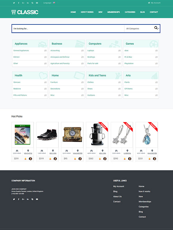 Classifieds – Classic