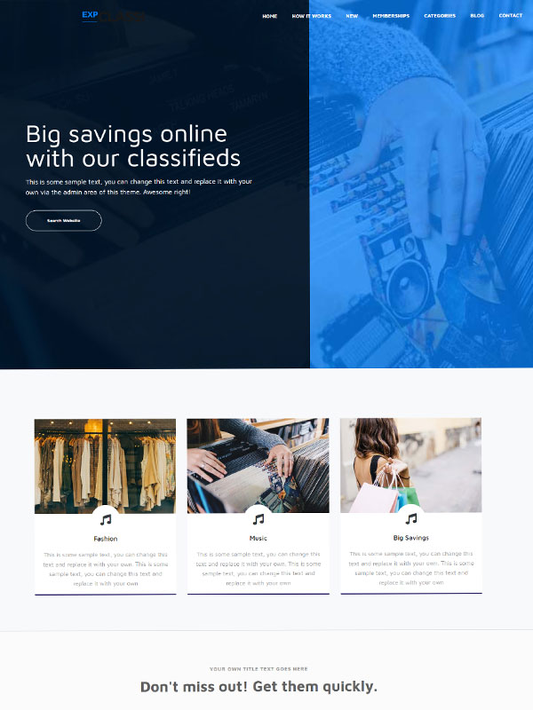 Classifieds – Explorer