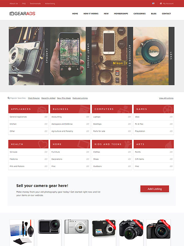 Classifieds – Photography