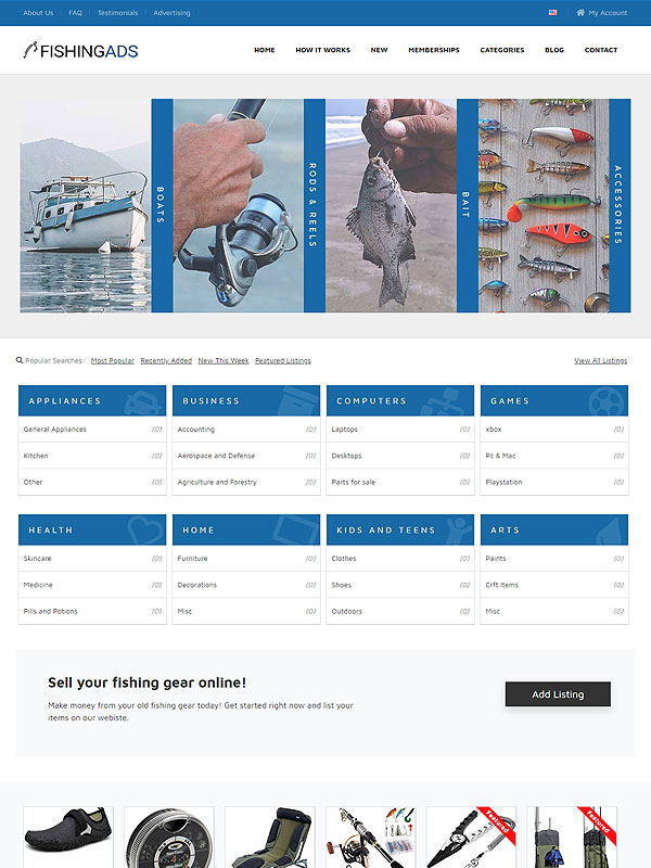 Classifieds – Fishing