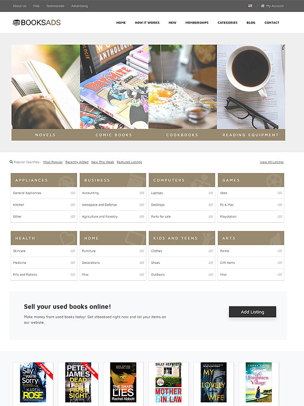 Classifieds – Books