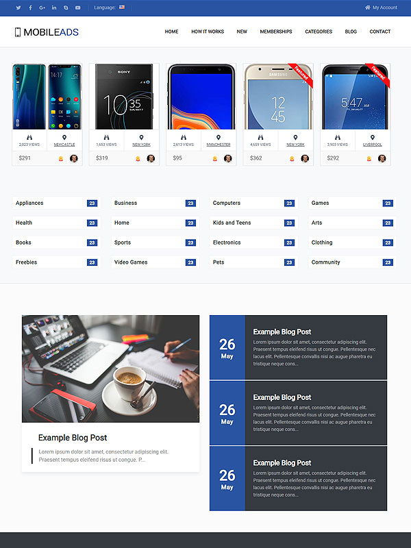 Classifieds – Mobile