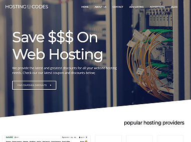 Hosting Coupons Theme