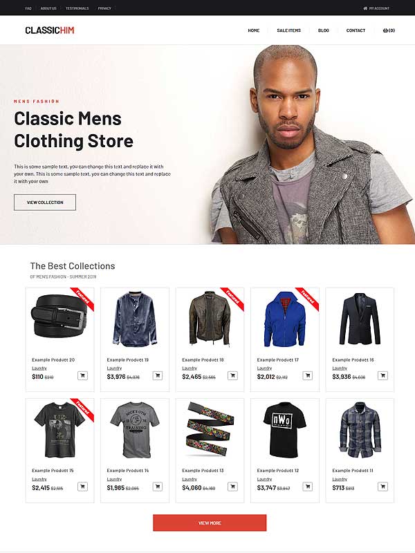 Classic Men’s Shop