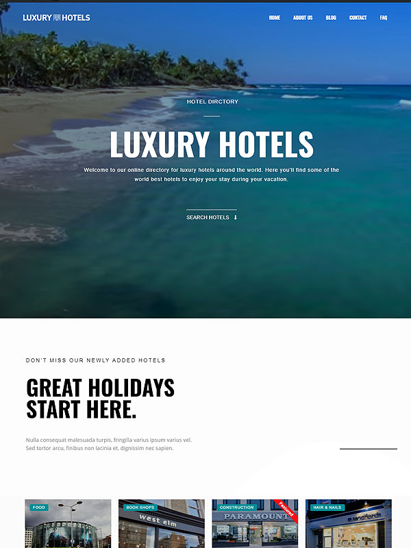 Luxury Hotel Directory