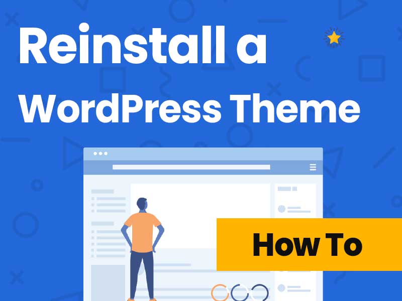 Reinstall a WordPress Theme