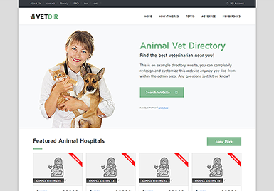 Vet Directory Theme