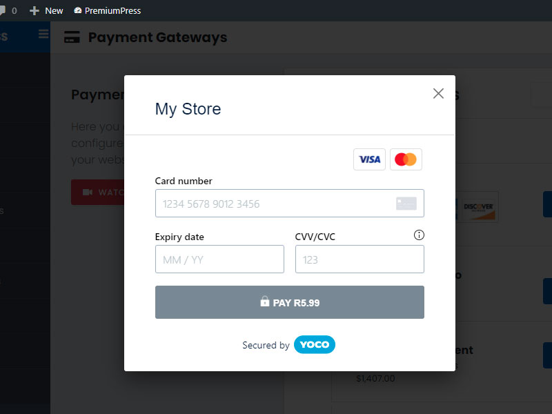 What is Yoco Popup WordPress Payment Plugin?